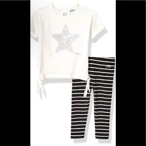 Two piece girls legging set